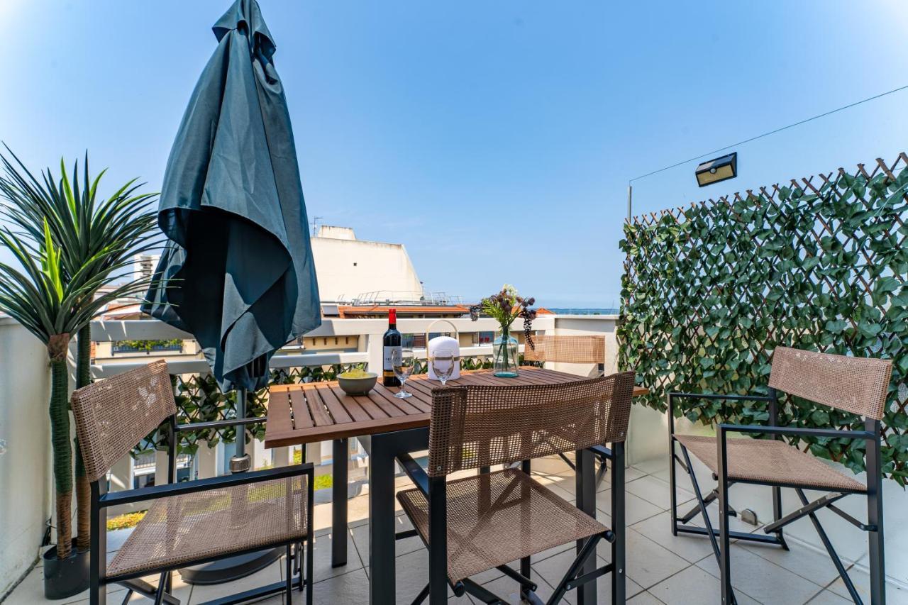 Piton Des Neiges - Nid Douillet Terrasse Vue Port Daire Arcachon Dış mekan fotoğraf
