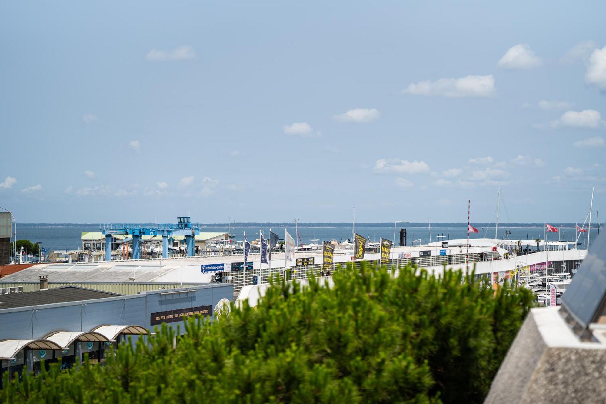 Piton Des Neiges - Nid Douillet Terrasse Vue Port Daire Arcachon Dış mekan fotoğraf